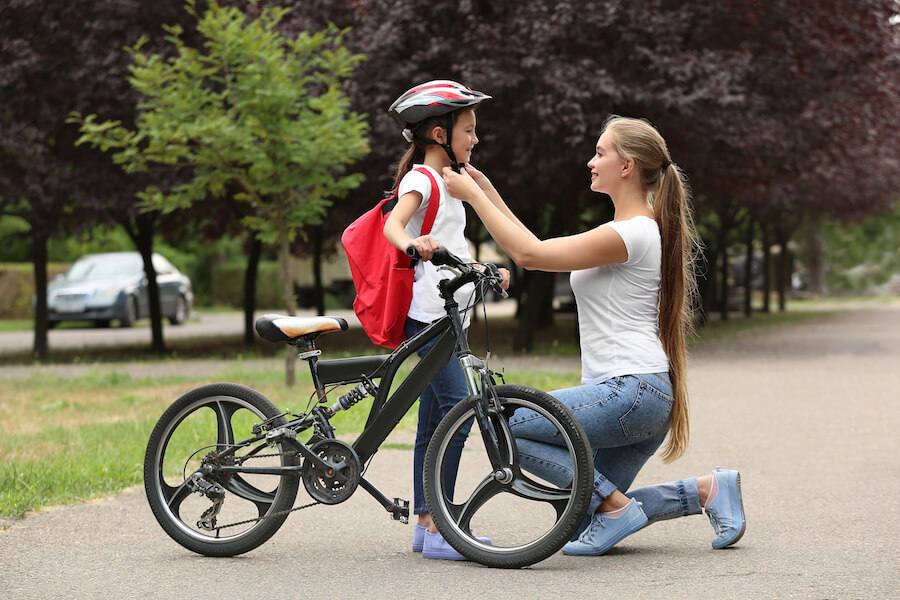 transport velo ecole